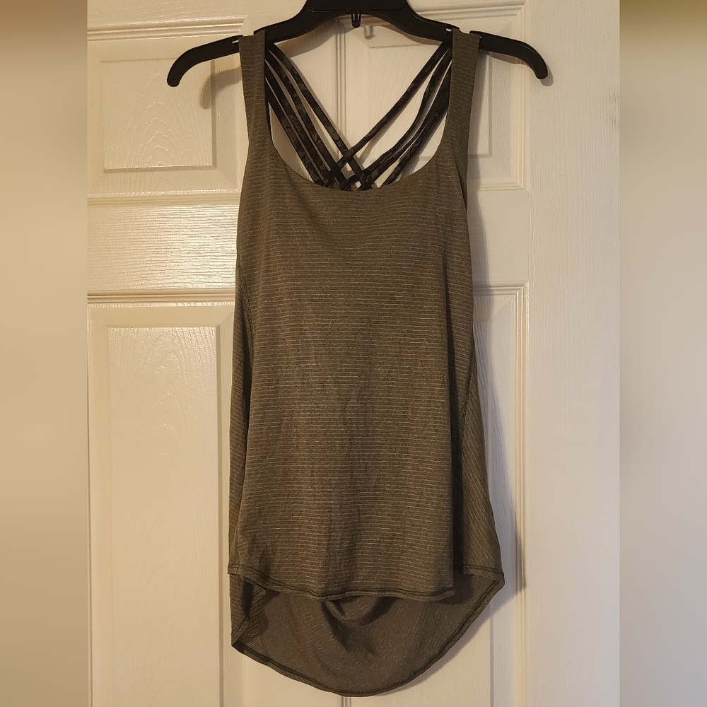 Lululemon Open Back Tank